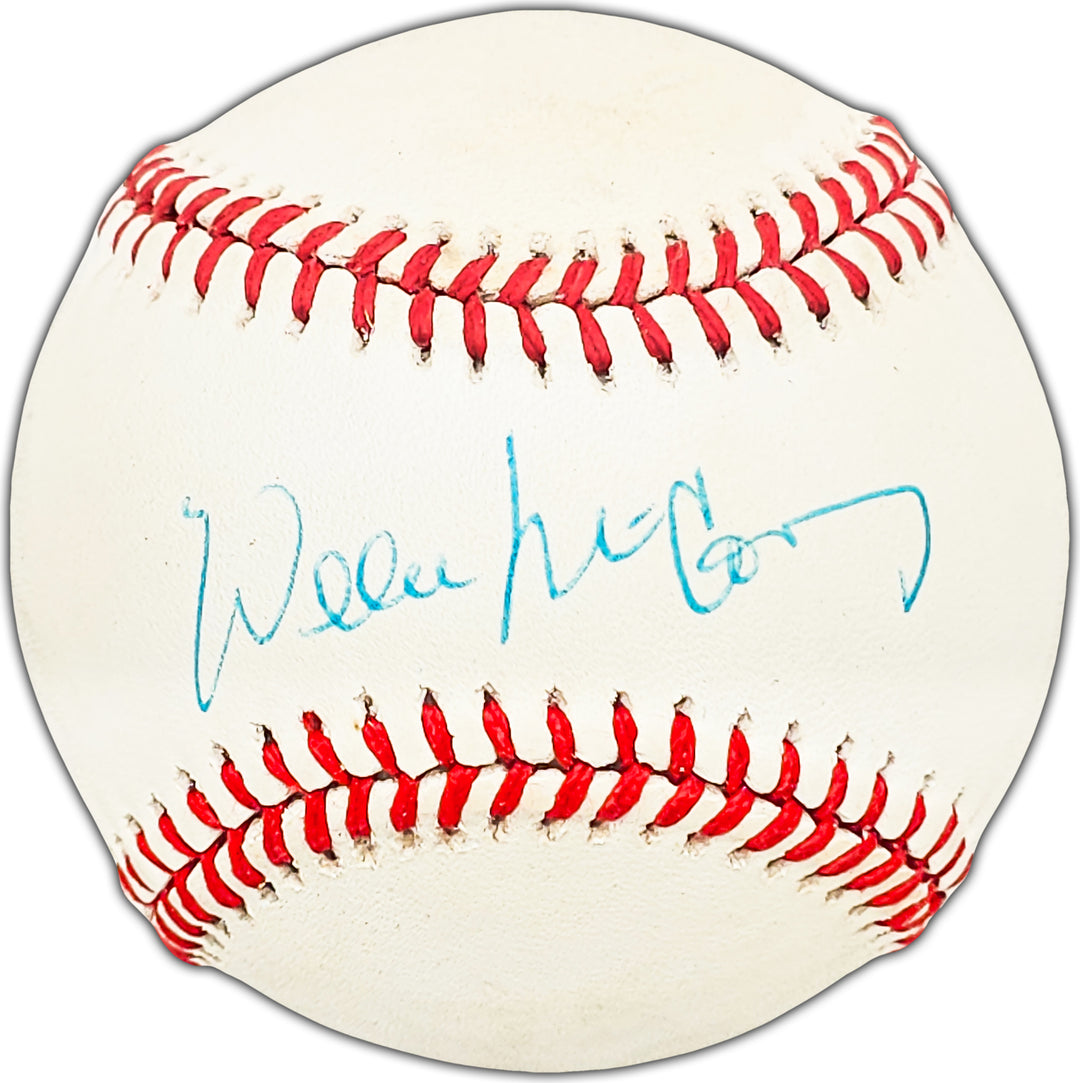 Willie McCovey Autographed NL Baseball San Francisco Giants Beckett #BK44453
