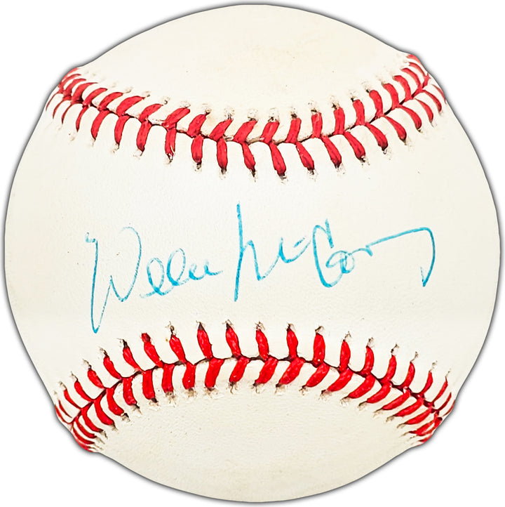 Willie McCovey Autographed NL Baseball San Francisco Giants Beckett #BK44453
