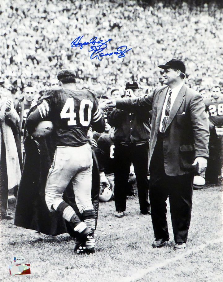 Howard "Hopalong" Cassady Signed 16x20 Photo Ohio State Buckeyes Beckett