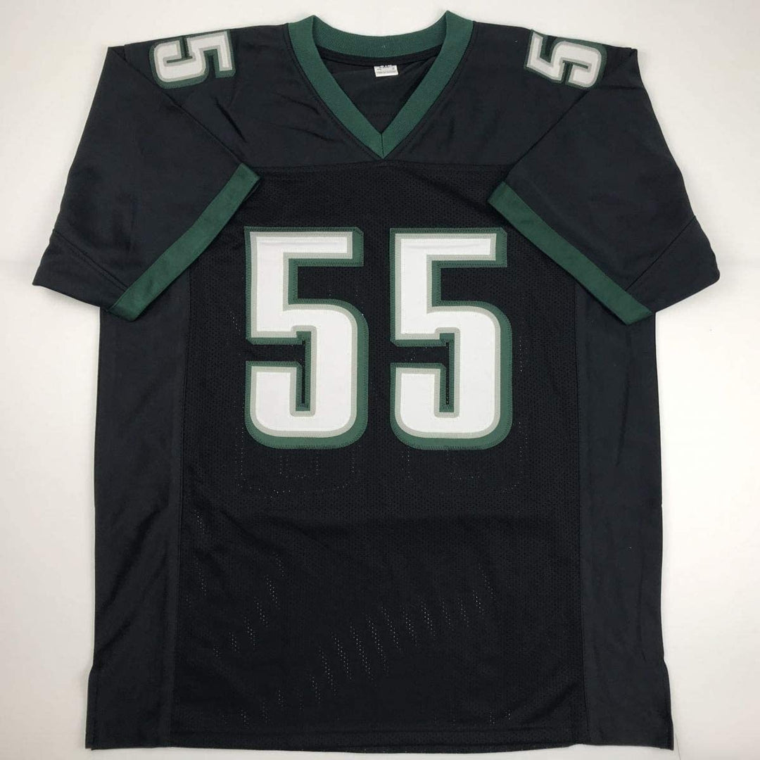 Autographed/Signed Brandon Graham Philadelphia Black Jersey JSA COA