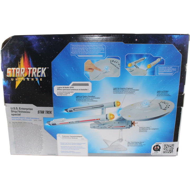 William Shatner Autographed Star Trek 21" USS Enterprise Ship Beckett 54591