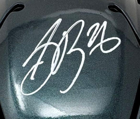 Saquon Barkley Signed Philadelphia Eagles New MIDI SpeedFlex Helmet PSA/DNA