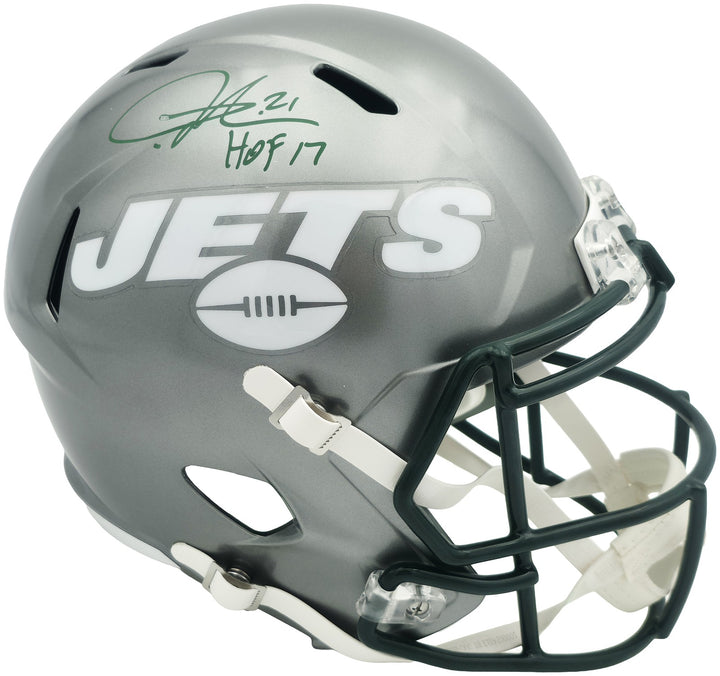 LaDainian Tomlinson Auto Jets Flash Gray Full Size Speed Replica Helmet HOF 17