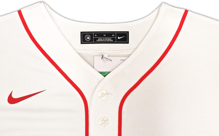 Boston Red Sox Mookie Betts Signed White Nike Jersey Size XL JSA