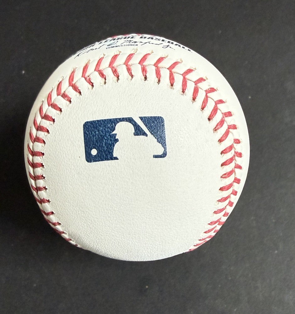 Aaron Judge Signed Official MLB Baseball Yankees 62 HR 10-4-22 Auto Fanatics COA