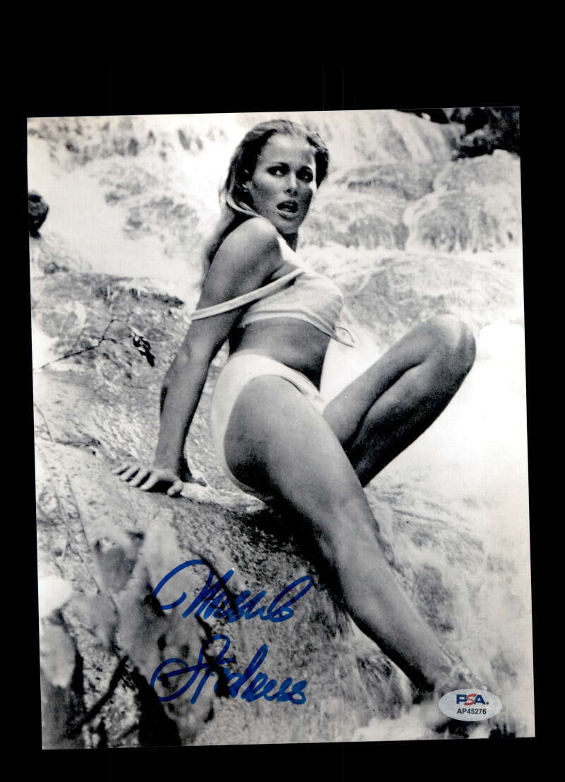 Ursula Andress PSA DNA Autographed 8x10 Photo Signed James Bond