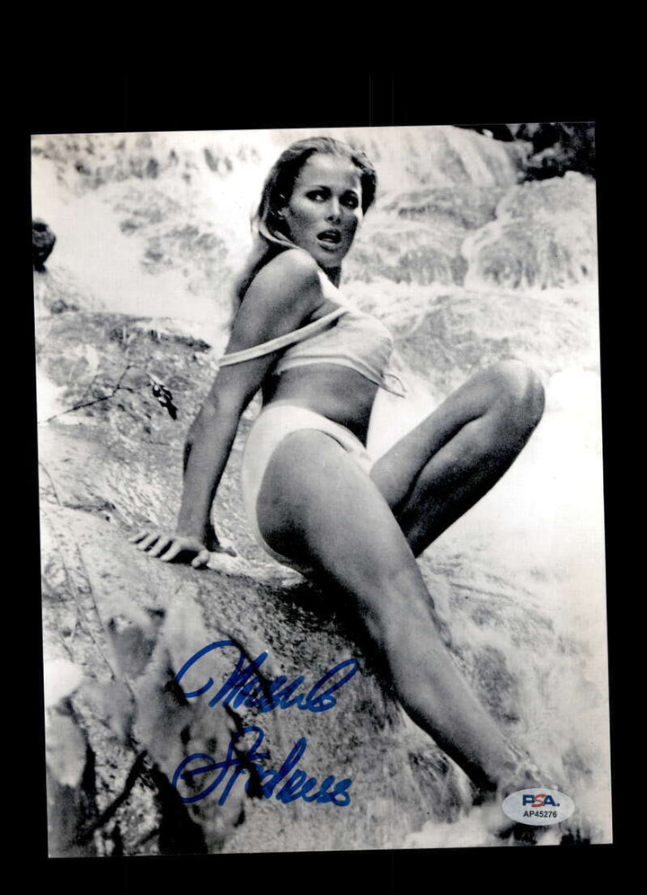 Ursula Andress PSA DNA Autographed 8x10 Photo Signed James Bond