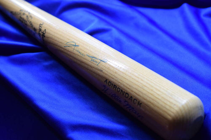 Willie Mays JSA COA Autograph Adirondack Bat Signed