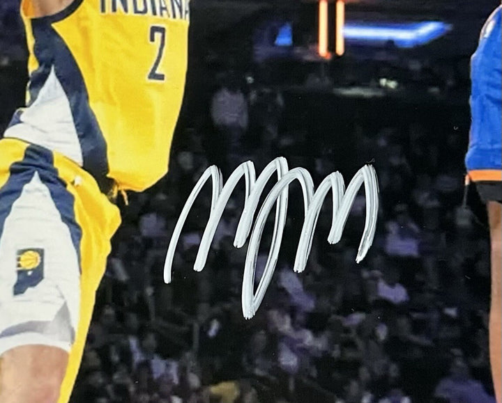 Miles Deuce McBride Signed 8x10 Framed Photo NY Knicks Mint Autograph BAS COA