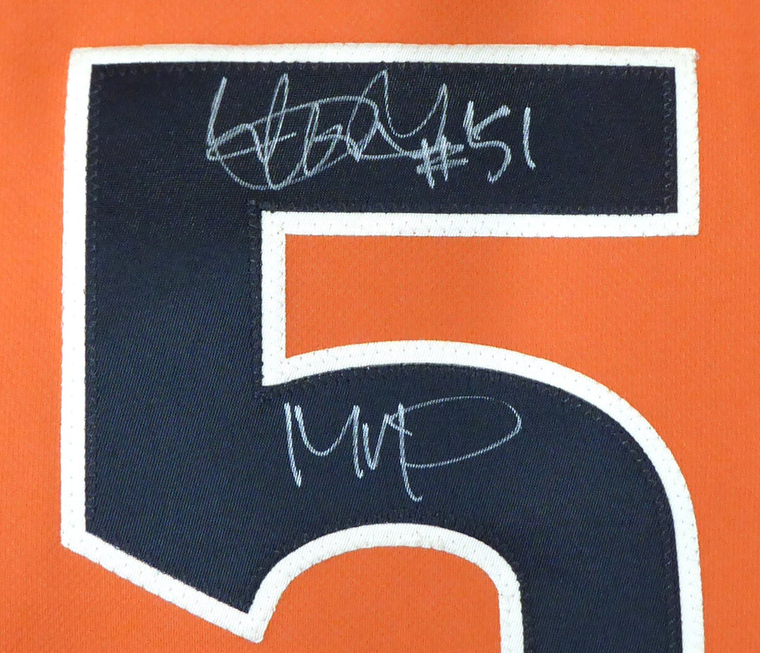 Mariners Ichiro Suzuki Auto Orange 2007 All Star Majestic CoolBase Jersey MVP XL
