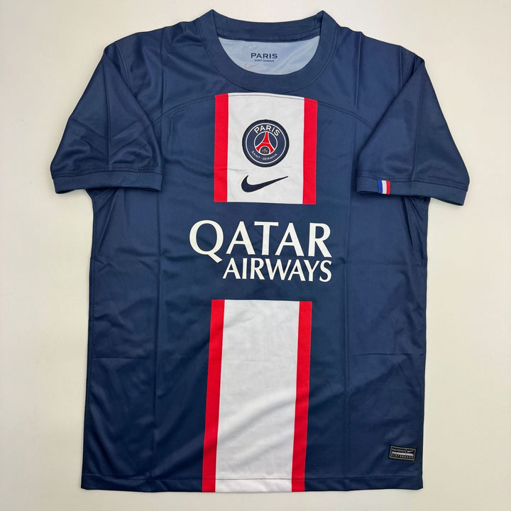 Autographed/Signed Neymar Jr Paris Saint-Germain Blue Soccer Jersey BAS COA