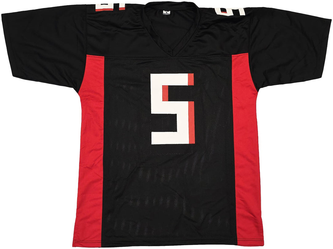 Atlanta Falcons Drake London Signed Black Jersey Beckett Witness
