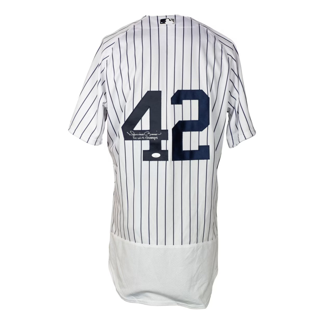 Mariano Rivera Signed Yankees Majestic Auth FlexBase Jersey 5x W.S. Champs JSA