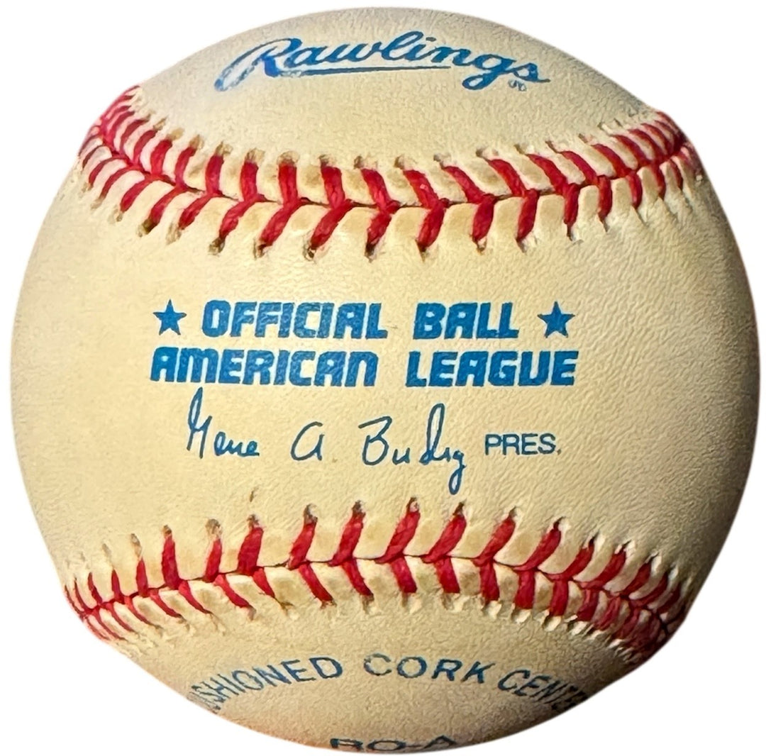Ken Griffey, Jr. signed OFC Rawlings American League Baseball tone- Beckett Rev