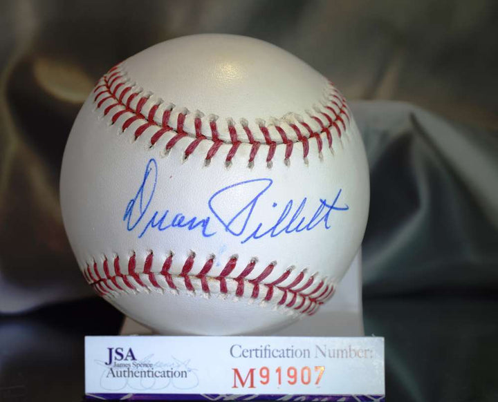 Duane Pillette Jsa Certed American League Autograph Baseball Authentic Signed