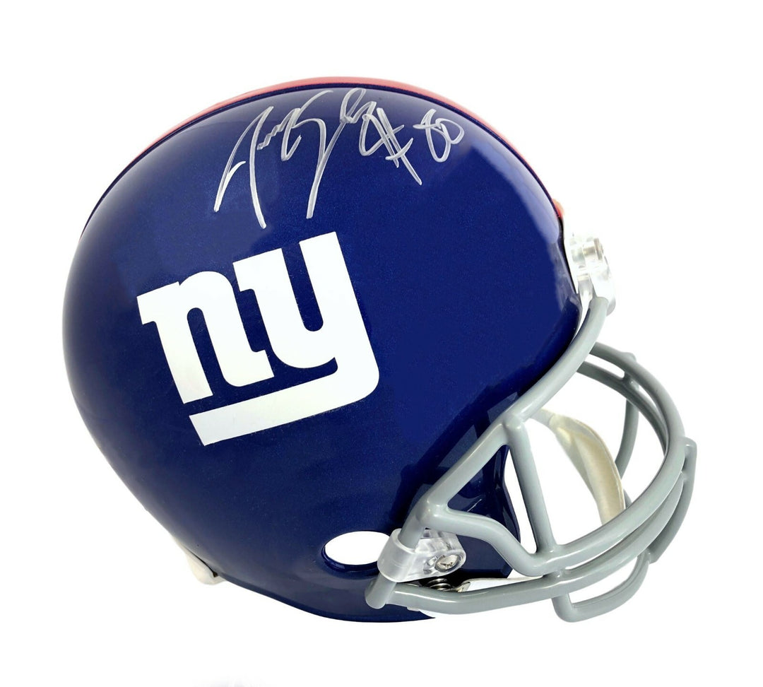 Jeremy Shockey Signed New York Giants Full Size Helmet JSA COA Autograph NYG