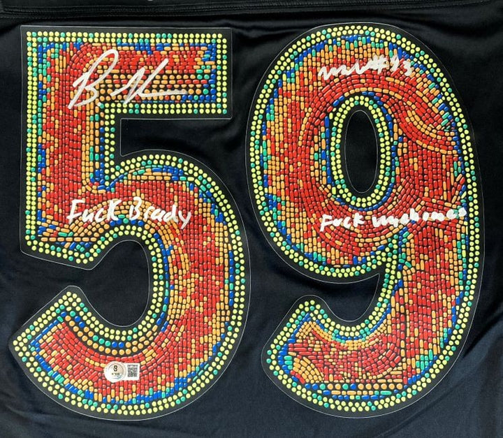 Graham Williams Signed Eagles Super Bowl 59 LIX Nike Ltd Jersey F Brady Mahomes