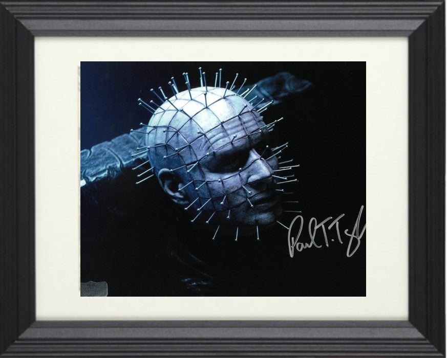 Paul T. Taylor signed Hellraiser: Judgement Pinhead 8x10 Photo Framed- Radtke
