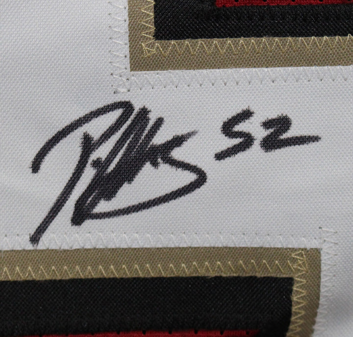 Patrick Willis Autographed/Signed Pro Style Red XL Jersey Beckett BAS 34661