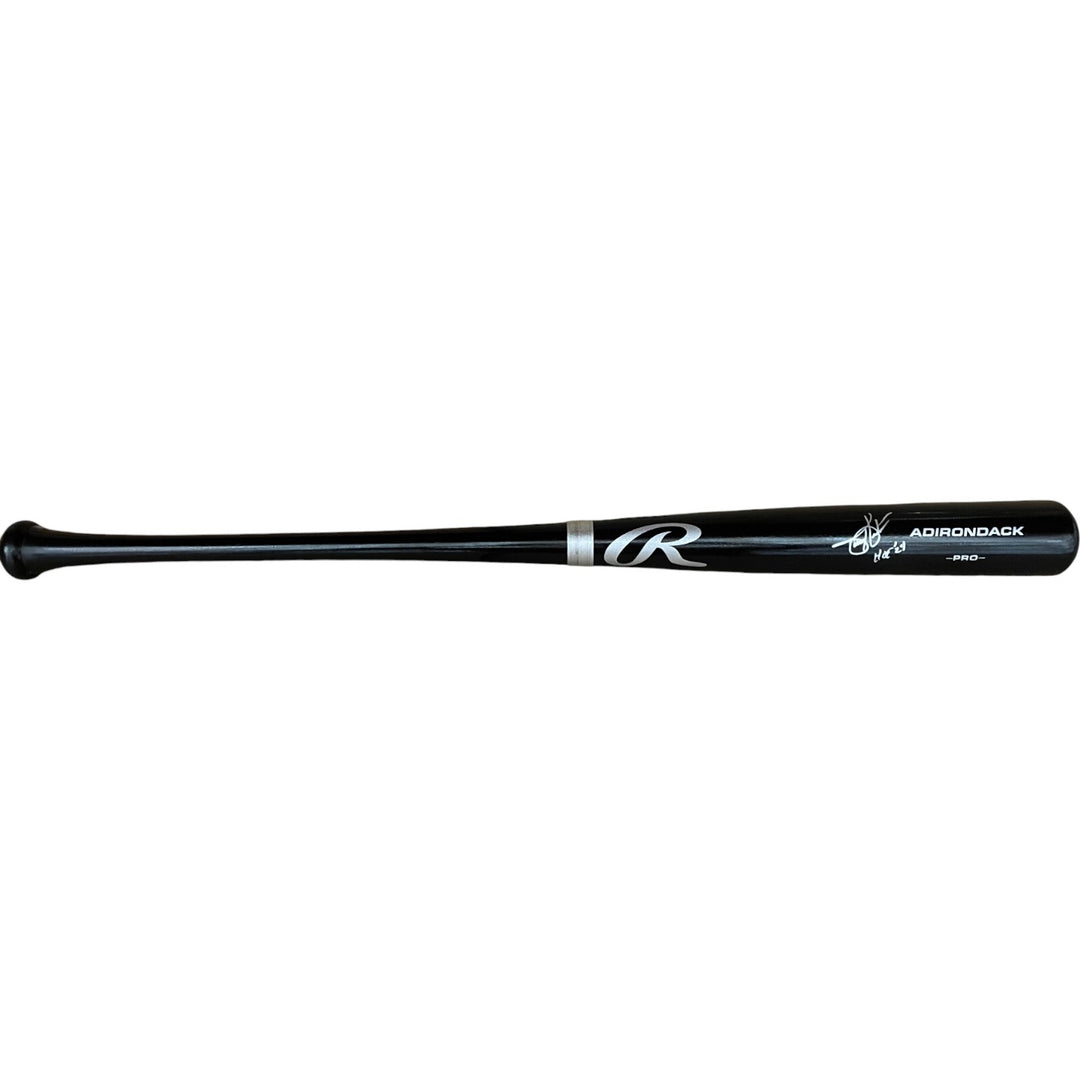 Todd Helton Autographed/Signed Colorado Rockies Black Baseball Bat TRI 47418