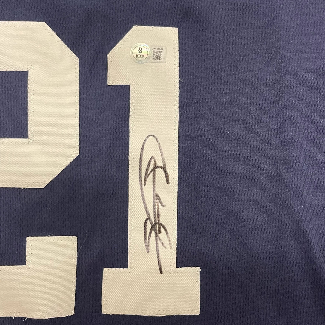 Sammy Sosa Signed Jersey BAS Chicago Cubs Autographed