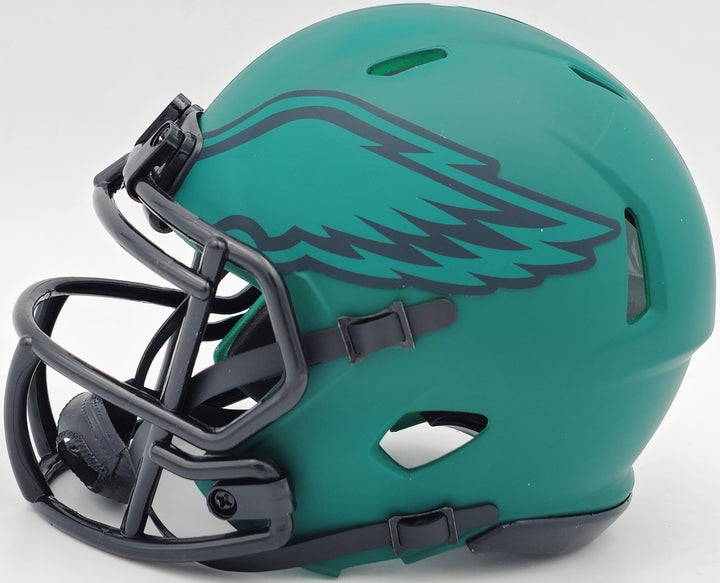 Darius Slay Jr. Signed Eagles Rave Green Speed Mini Helmet (Scuffed) JSA