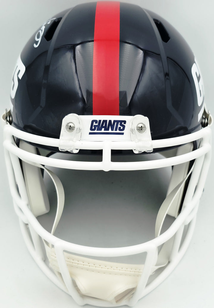 Lawrence Taylor Auto Giants Blue 81-99 Throwback Full Size Speed Replica Helmet
