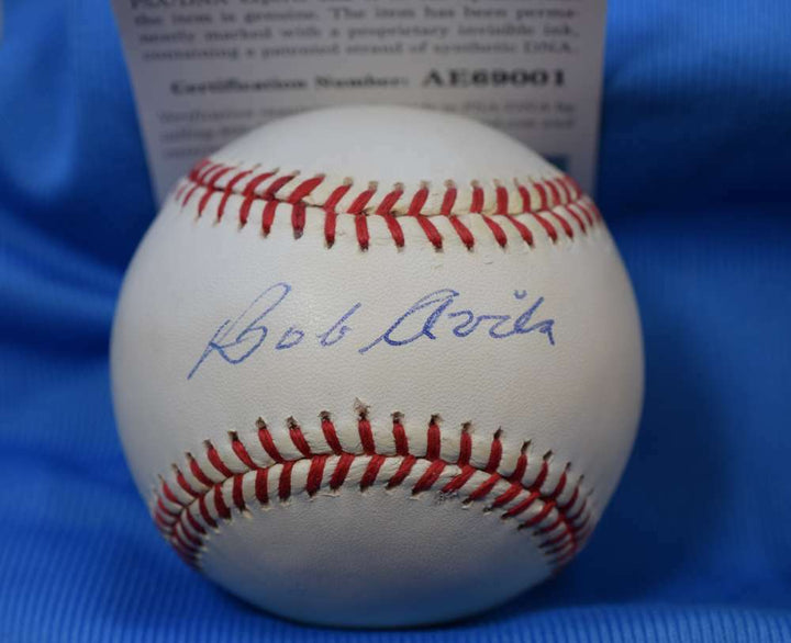 Bobby Avila Psa Dna Coa Autograph American League Oal Hand Signed Baseball