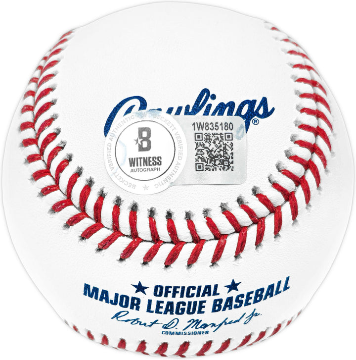 Ichiro Suzuki Ken Griffey Jr Edgar Martinez Auto Baseball Mariners "HOF" Beckett