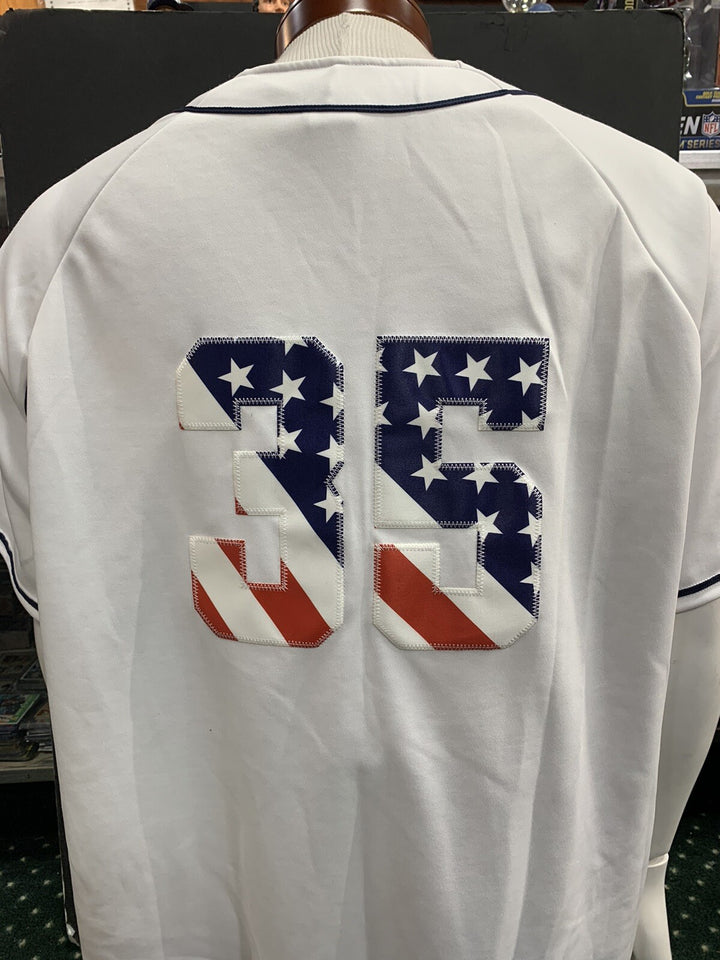 Dontrelle Willis 2013 Long Island Ducks Patriotic Usa Jersey Team Signed 22 Auto