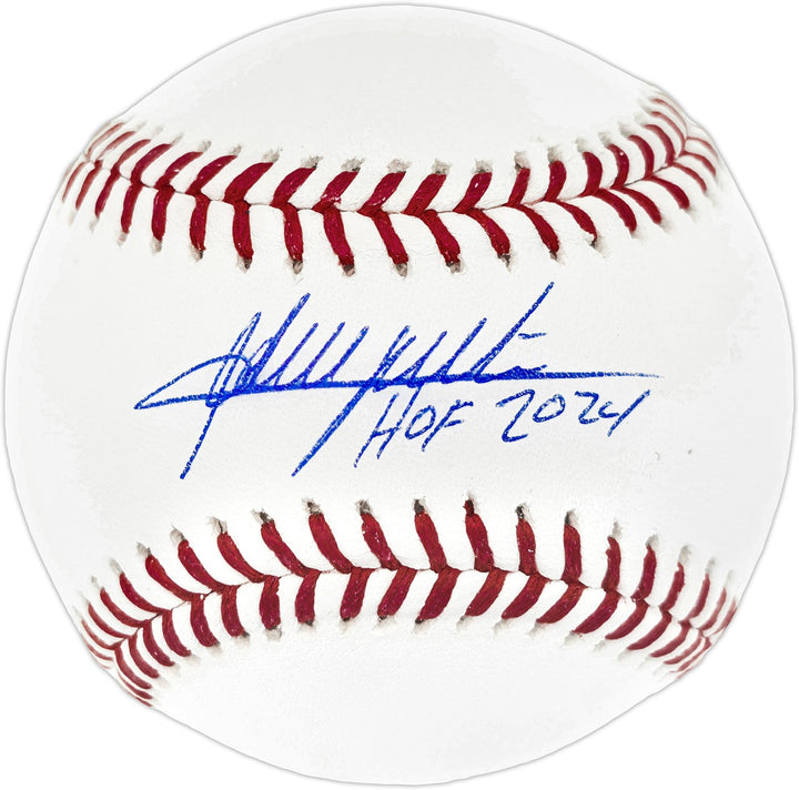Adrian Beltre Signed Official MLB Baseball Texas Rangers "HOF 2024" Beckett Wit