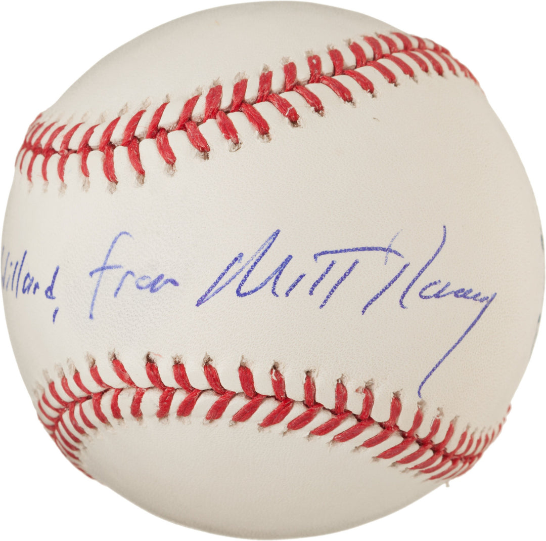 MITT ROMNEY SIGNED SELIG OML BASEBALL 2012 PRESIDENTIAL ELECTION CANDIDATE AUTO