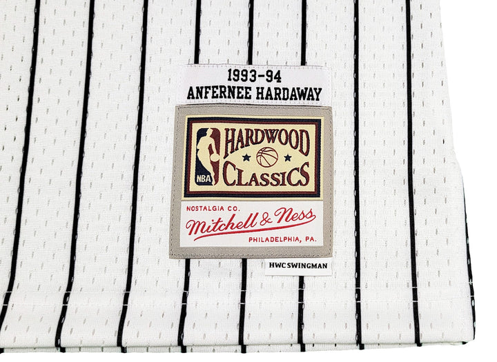 Magic Anfernee Penny Hardaway Auto White Mitchell Ness HWC Swingman Jersey L PSA