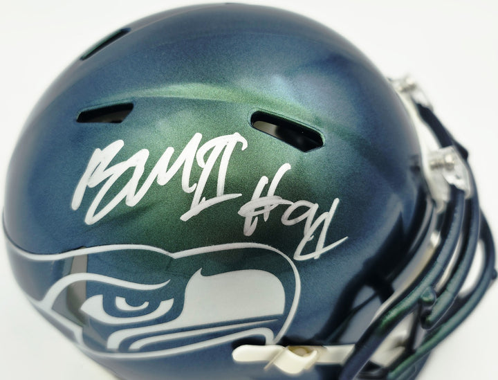 Byron Murphy II Signed Seattle Seahawks Rivalries Speed Mini Helmet MCS Holo