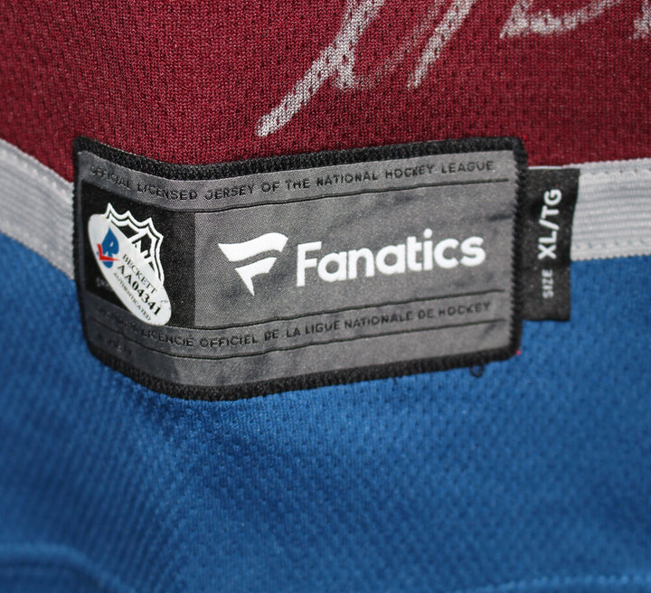 Colorado Avalanche Stanley Cup Team Signed Fanatics XL Jersey 20 Sigs BAS 37472