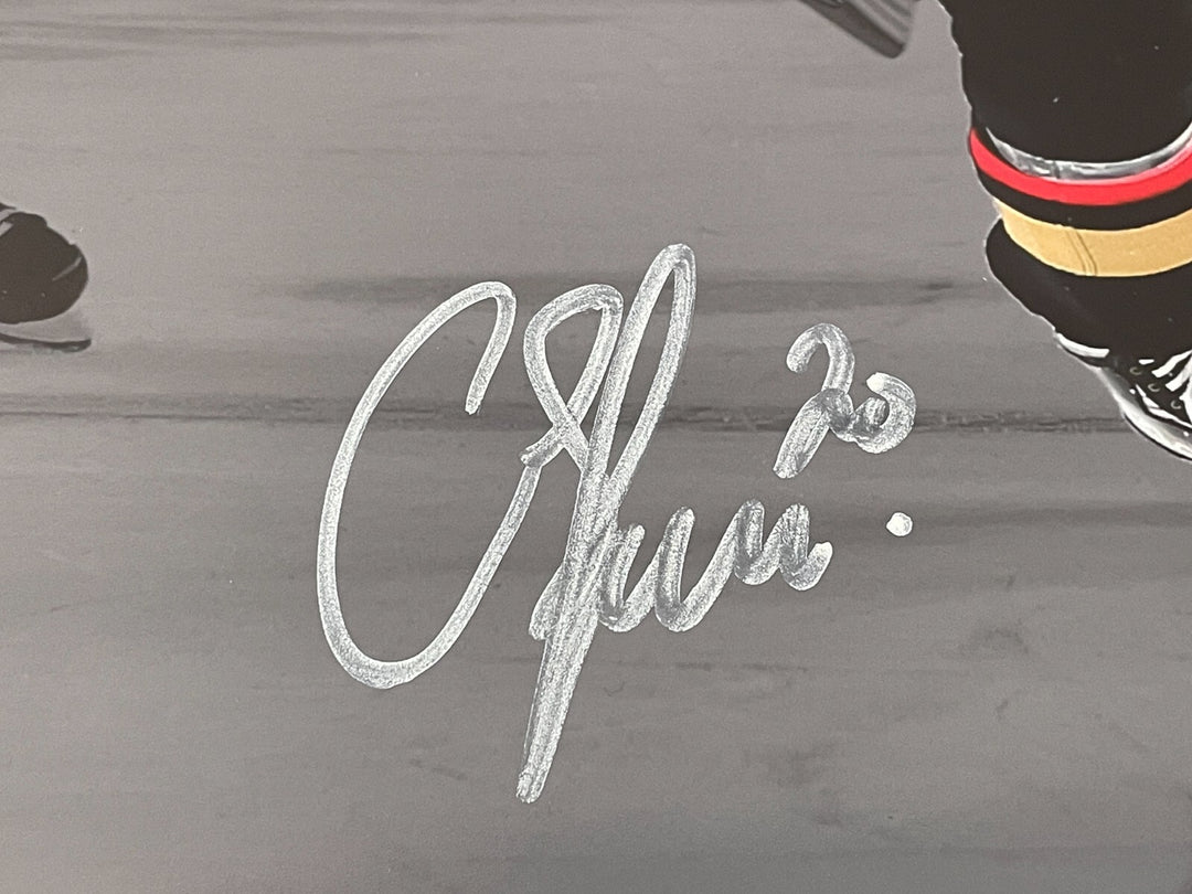 Chandler Stephenson Vegas Golden Knights Glow in the Dark Signed 11x14 Photo IGM