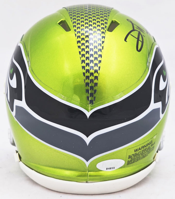 Devon Witherspoon Signed Seattle Seahawks Flash Green Speed Mini Helmet MCS Holo