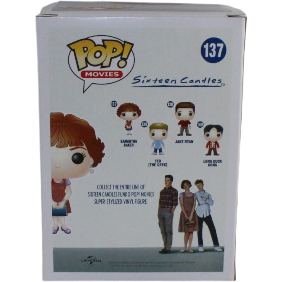 Molly Ringwald Autographed/Signed 16 Candles Funko Pop! #137 Beckett 56562