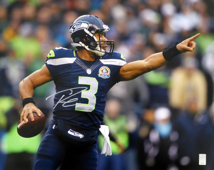Russell Wilson Autographed Signed 16x20 Photo Seattle Seahawks RW Holo