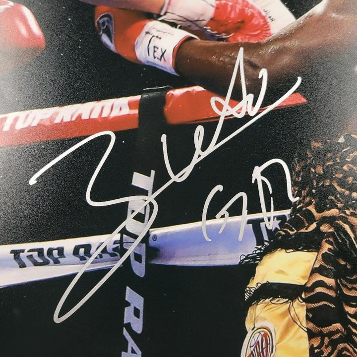 Gilberto Ramirez "Zurdo" signed 11x14 Photo WBO Boxing Champ ~ Beckett BAS COA