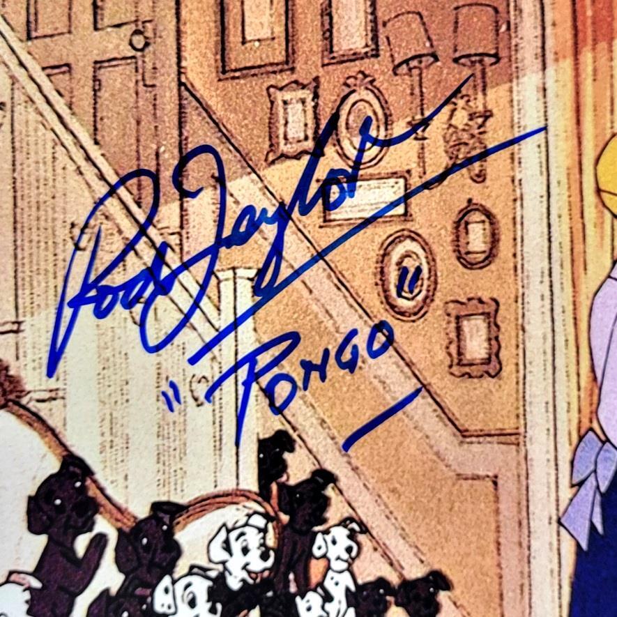 Rod Taylor signed Disney "Pongo" 101 Dalmatians 11x14 photo #1 autograph PSA/DNA