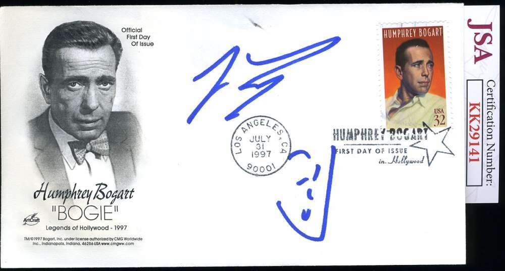 Jay Leno JSA Coa Signed 1997 FDC Cache Autograph