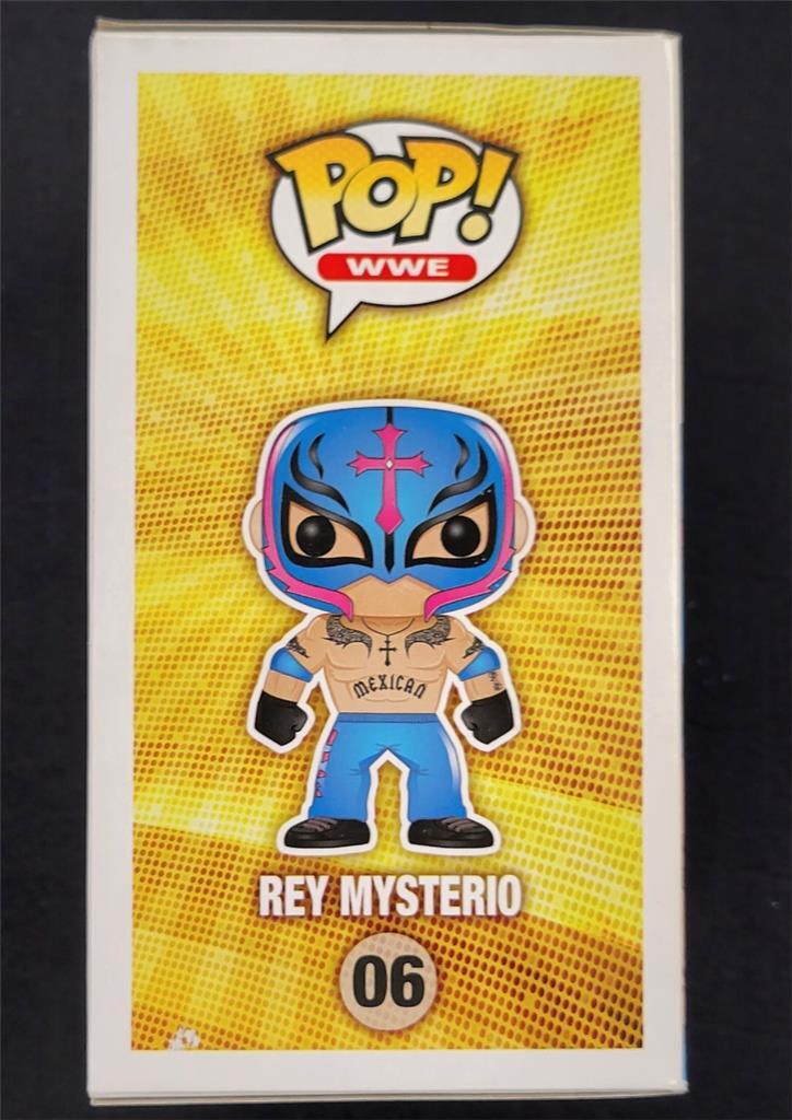 Rey Mysterio signed WWE Wrestling 7-Eleven Exclusive Funko Pop autograph ~ BAS