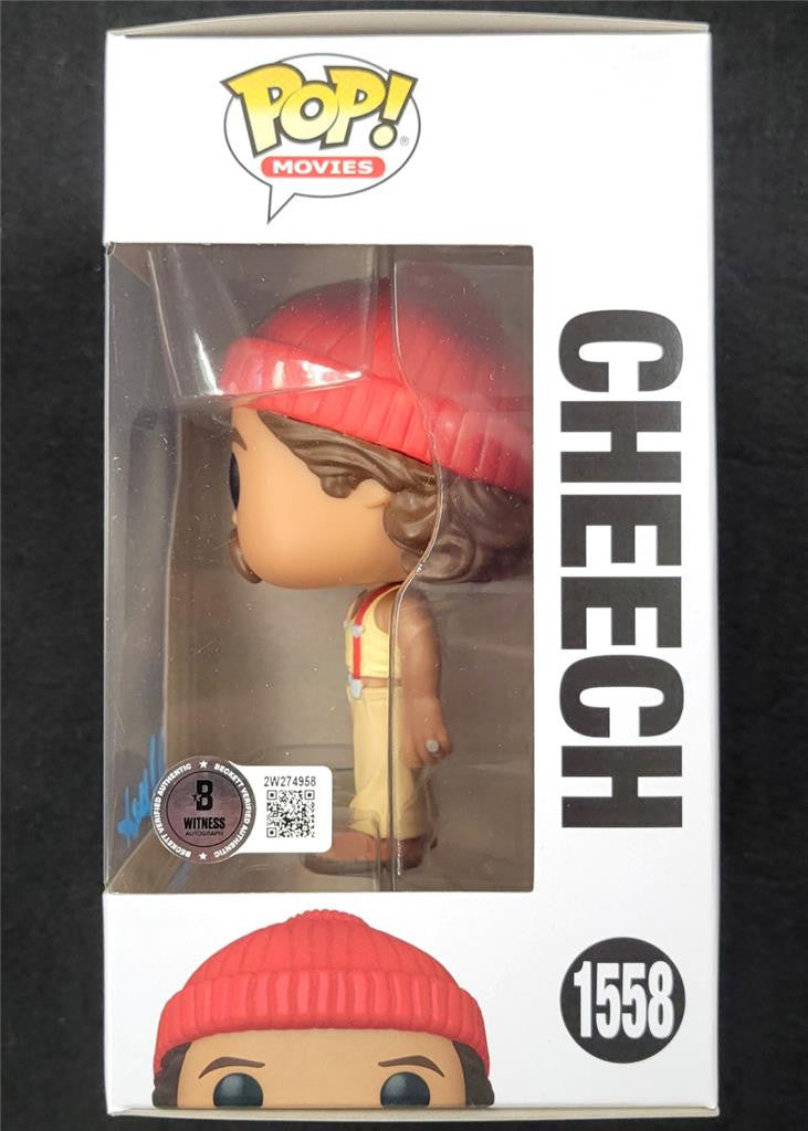 Cheech Marin signed Cheech & Chong Up in Smoke Funko Pop! 1558 auto~ Beckett BAS
