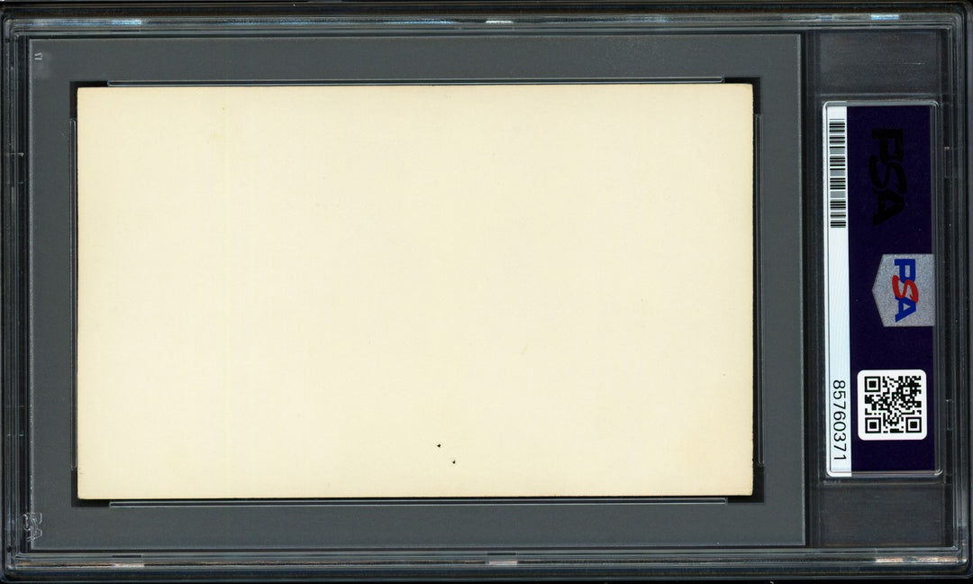 Ted Williams Autographed 3x5 Index Card Boston Red Sox PSA/DNA