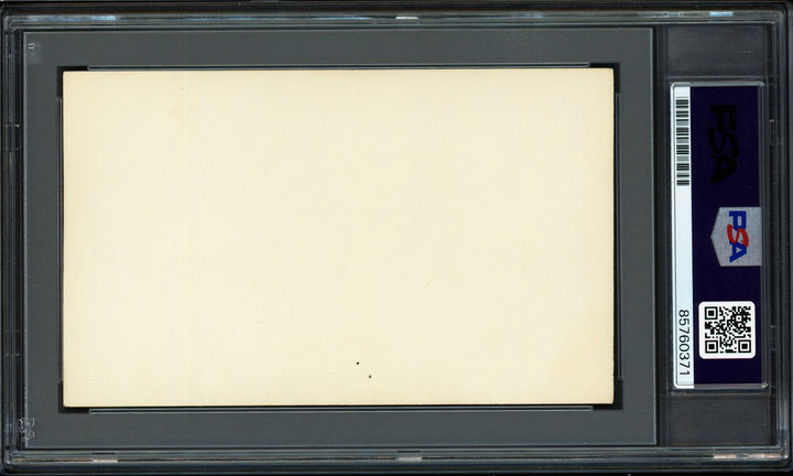 Ted Williams Autographed 3x5 Index Card Boston Red Sox PSA/DNA