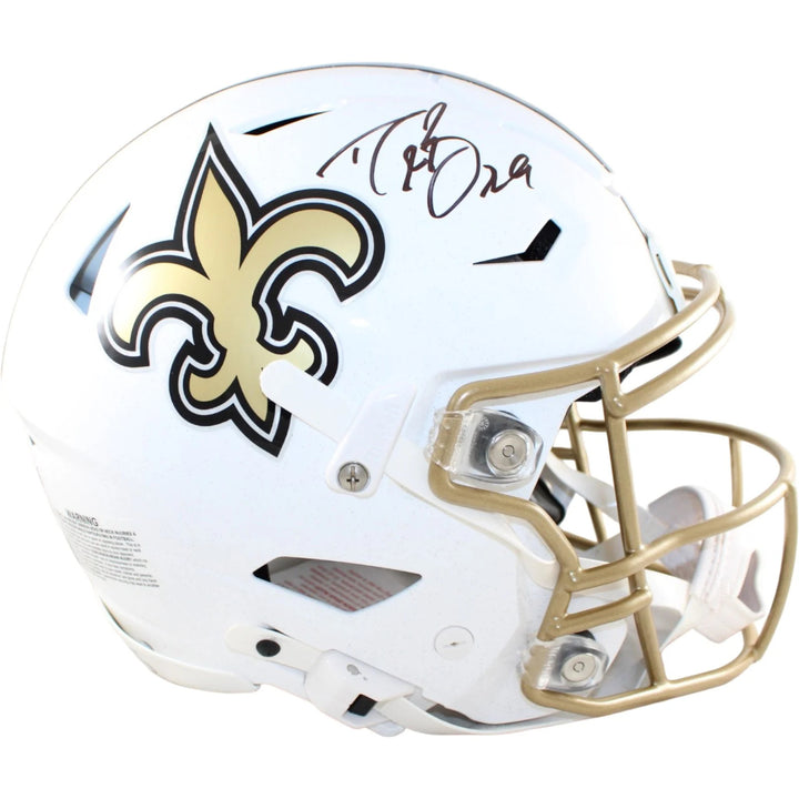 Drew Brees Signed New Orleans Saints SpeedFlex 25 Alt Helmet Beckett W 58498