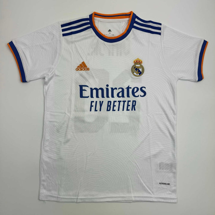 Autographed/Signed Vini Vinicius Jr. Real Madrid White Jersey BAS COA #2