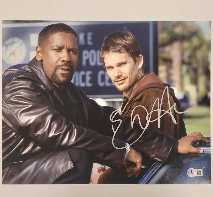 Ethan Hawke signed Training Day 11x14 photo autograph ~ Beckett BAS