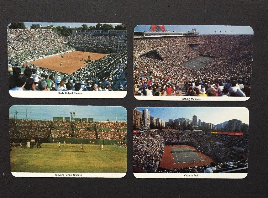 1986 FAX PAX TENNIS Factory Case 20 Set John McEnroe Steffi Graf Rc Mint Sets